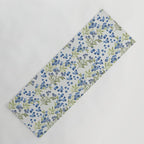 âWild Blueberryâ- Botanical Pattern (1) Yoga Mat Gallery Image 1