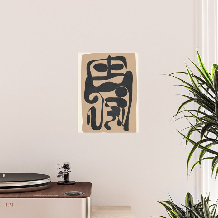 Abstract Ink 1 Poster Gallery Image 2
