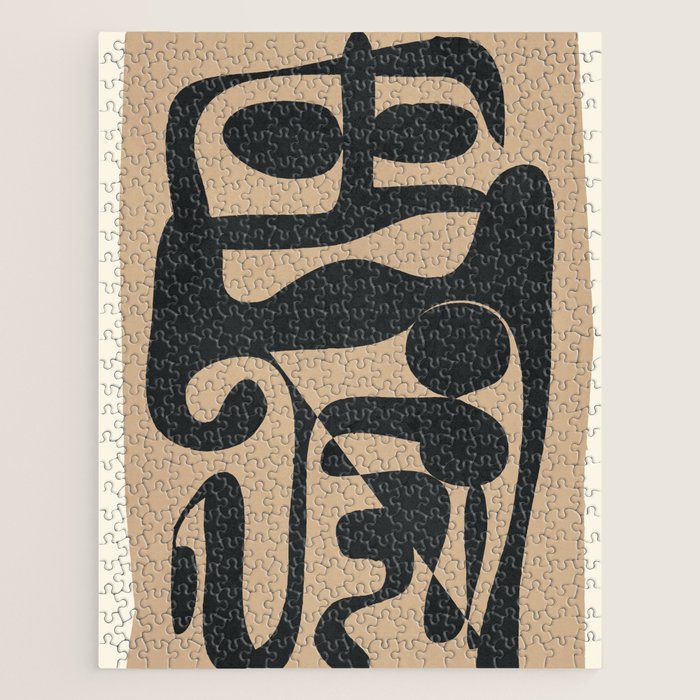 Abstract Ink 1 Jigsaw Puzzle Gallery Image 1