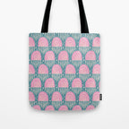 Little Rainbows - orchid and blue Tote Bag Gallery Image 1