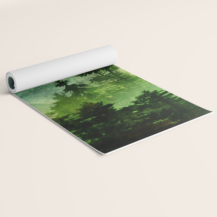 Mountain Morning Yoga Mat Gallery Image 2