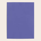 Veri Peri Solid Color Plain Perowinkle Blue Modern Abstract  Poster Gallery Image 4