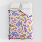 sea slug - pastel Duvet Cover Gallery Image 6