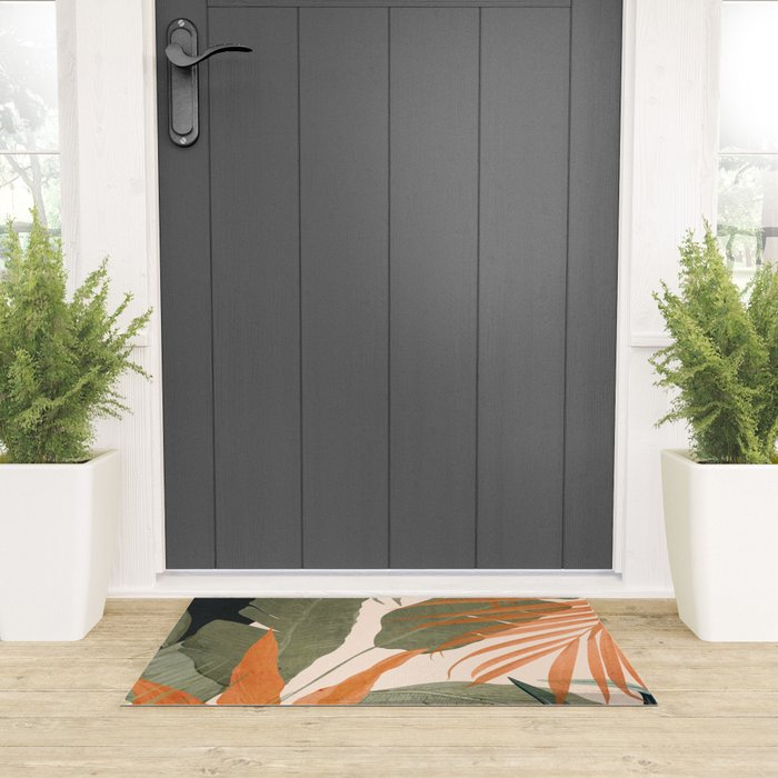 Jungle Abstract 10 Welcome Mat Gallery Image 3