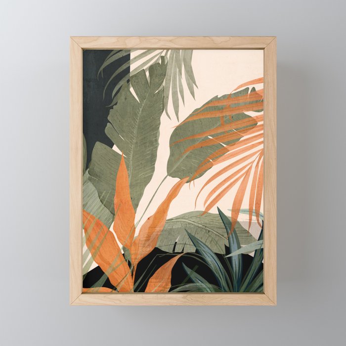 Jungle Abstract 10 Mini Art Print Gallery Image 1