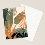 Jungle Abstract 10 Stationery Card Gallery Image 2