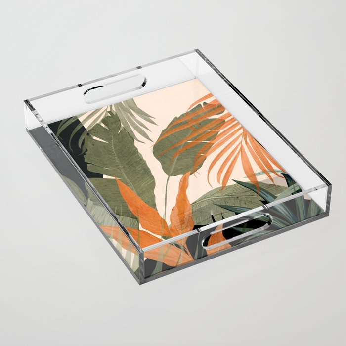 Jungle Abstract 10 Acrylic Tray Gallery Image 1