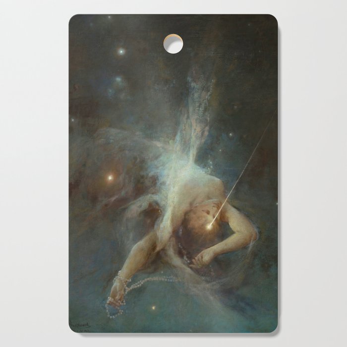 "Falling Star" by Witold Pruszkowski (1884) Cutting Board Gallery Image 1