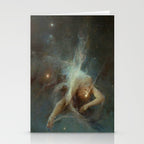 "Falling Star" by Witold Pruszkowski (1884) Stationery Card Gallery Image 2