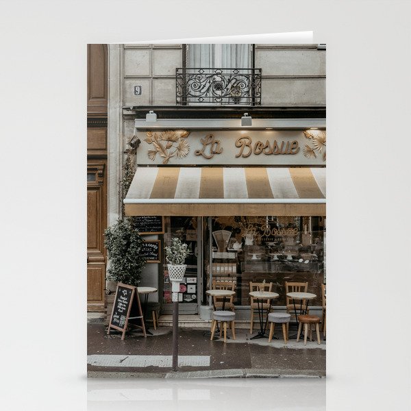 Paris, France, Coffee Shop Stationery Card Gallery Image 2