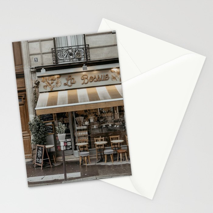 Paris, France, Coffee Shop Stationery Card Gallery Image 2