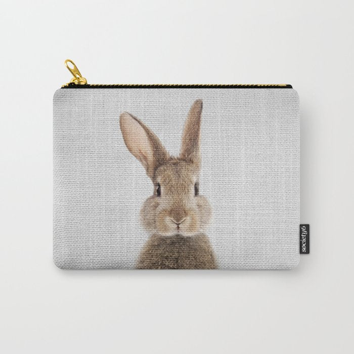 Rabbit - Colorful Carry All Pouch Gallery Image 1