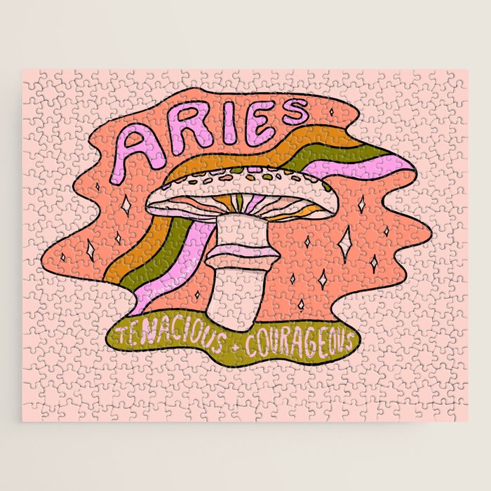 Aries Mushroom Jigsaw Puzzle Gallery Image 1