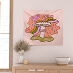 Aries Mushroom Wall Tapestry Gallery Image 2