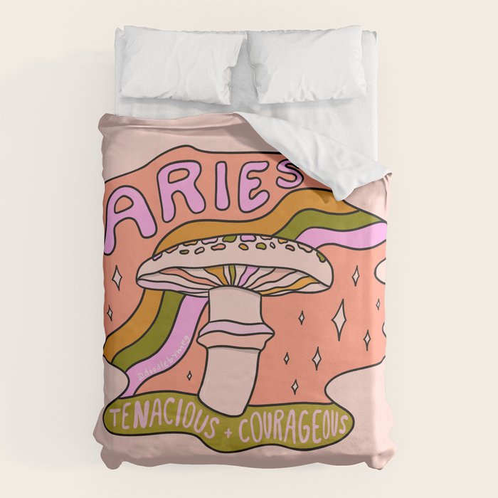 Aries Mushroom Duvet Cover Gallery Image 6