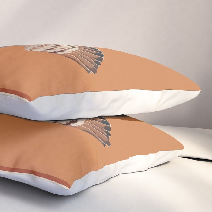 Hawk in Still Flight Pillow Sham Gallery Image 3