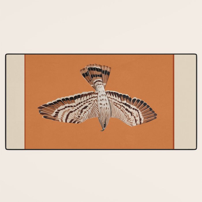 Hawk in Still Flight Desk Mat Gallery Image 3