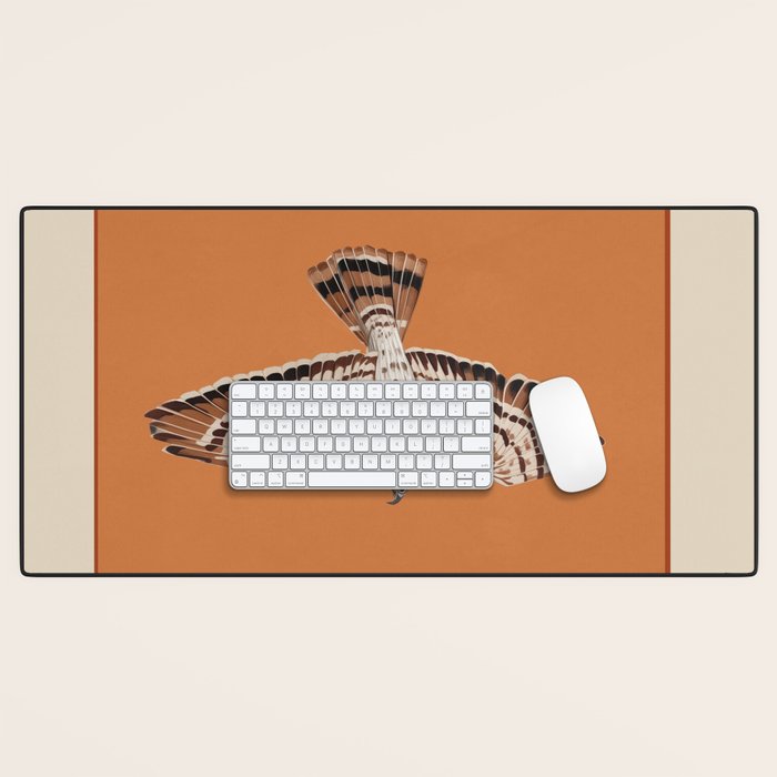 Hawk in Still Flight Desk Mat Gallery Image 1