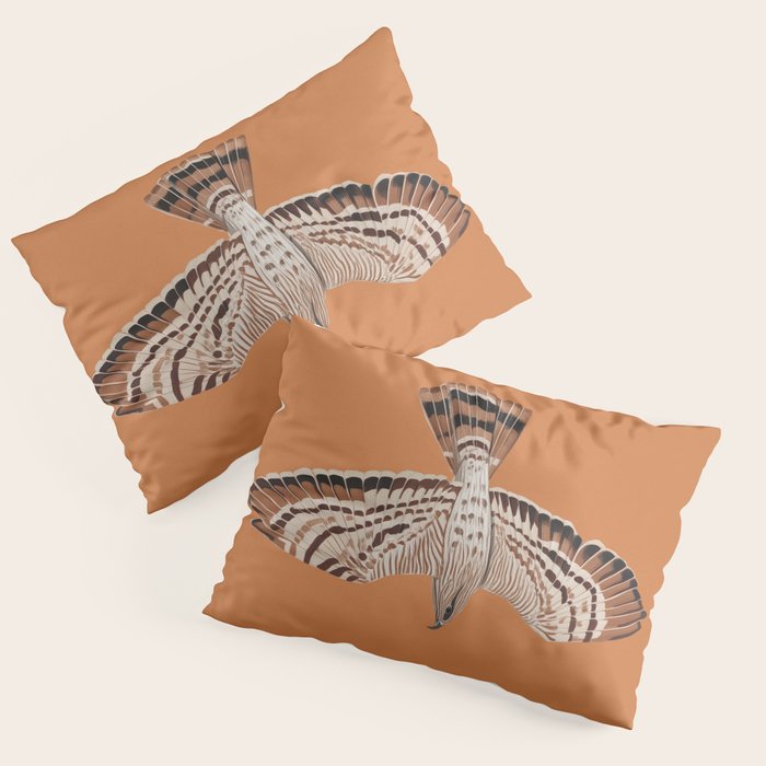 Hawk in Still Flight Pillow Sham Gallery Image 1
