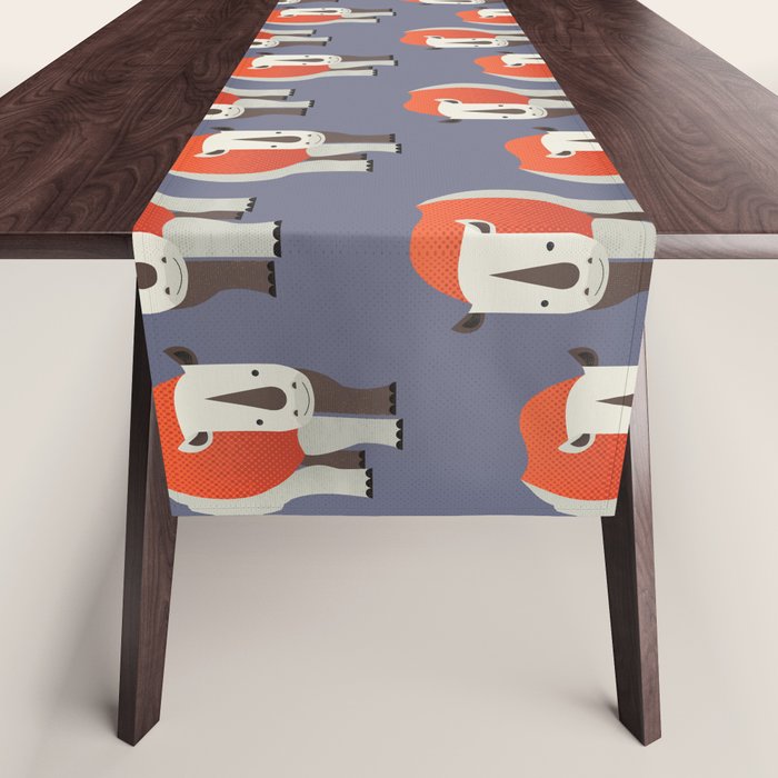 Whimsy Rhinoceros Table Runner Gallery Image 1