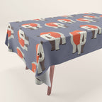 Whimsy Rhinoceros Tablecloth Gallery Image 1