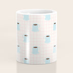 Coffee mug drink cartoon doodle pattern Coffee Mug Gallery Image 4