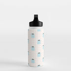 Coffee mug drink cartoon doodle pattern Water Bottle Gallery Image 3