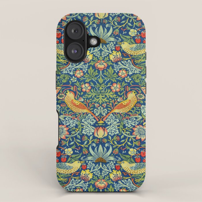 William Morris "Strawberry Thief" 11. iPhone Case Gallery Image 1