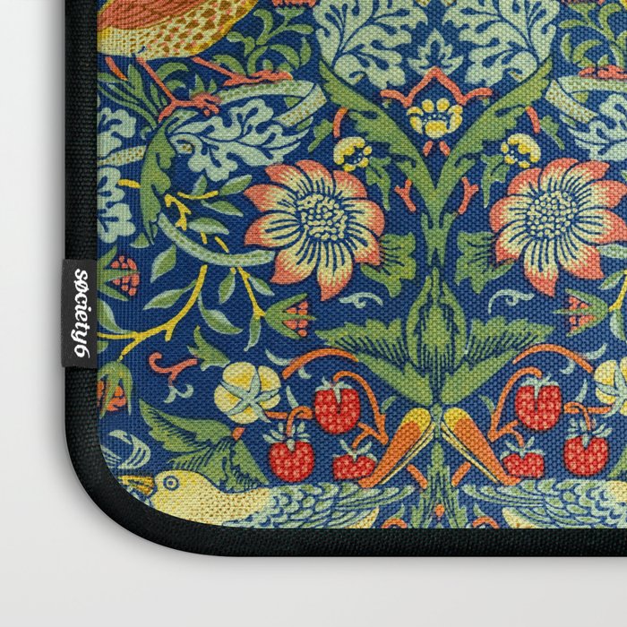 William Morris "Strawberry Thief" 11. Laptop Sleeve Gallery Image 3