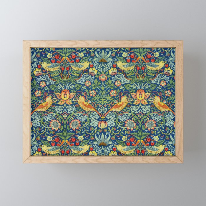 William Morris "Strawberry Thief" 11. Mini Art Print Gallery Image 1