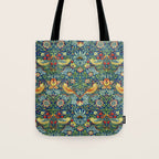 William Morris "Strawberry Thief" 11. Tote Bag Gallery Image 1