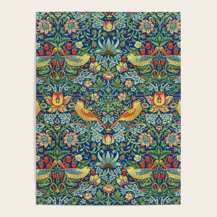 William Morris "Strawberry Thief" 11. Poster Gallery Image 4