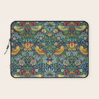 William Morris "Strawberry Thief" 11. Laptop Sleeve Gallery Image 1