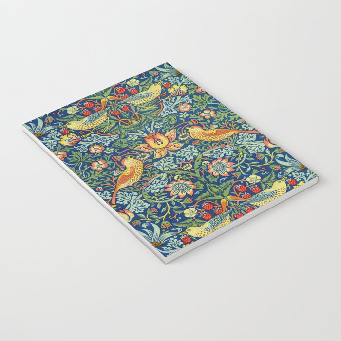 William Morris "Strawberry Thief" 11. Notebook Gallery Image 3
