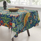 William Morris "Strawberry Thief" 11. Tablecloth Gallery Image 3