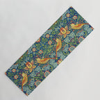 William Morris "Strawberry Thief" 11. Yoga Mat Gallery Image 1