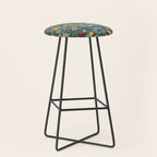William Morris "Strawberry Thief" 11. Stool Gallery Image 1