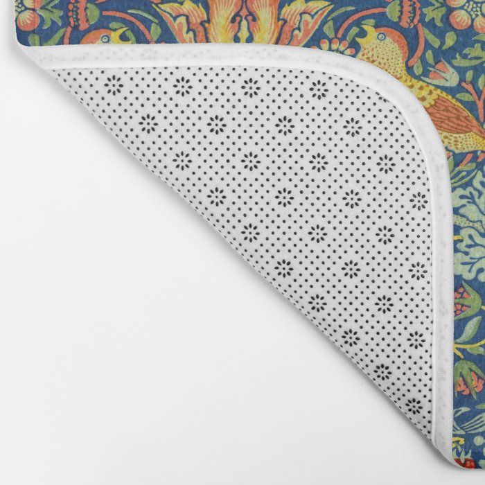 William Morris "Strawberry Thief" 11. Bath Mat Gallery Image 2