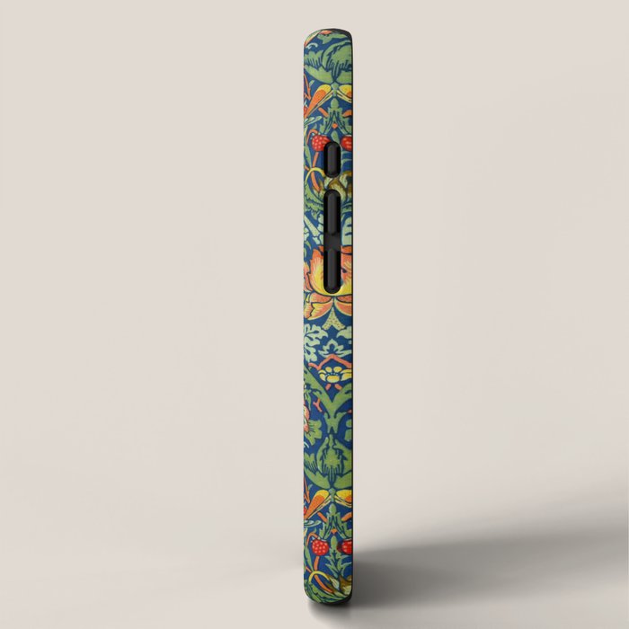 William Morris "Strawberry Thief" 11. iPhone Case Gallery Image 2