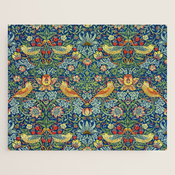 William Morris "Strawberry Thief" 11. Jigsaw Puzzle Gallery Image 1