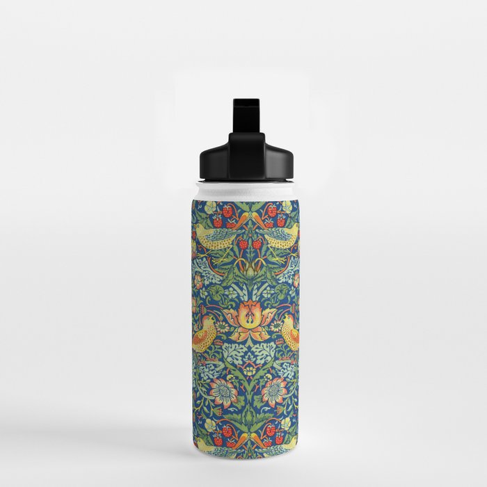 William Morris "Strawberry Thief" 11. Water Bottle Gallery Image 2