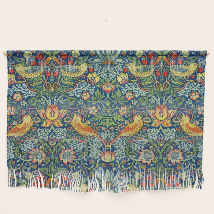 William Morris "Strawberry Thief" 11. Wall Hanging Gallery Image 1