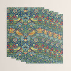 William Morris "Strawberry Thief" 11. Wrapping Paper Gallery Image 3