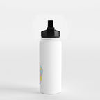 Peace Out Flowers Water Bottle Gallery Image 2