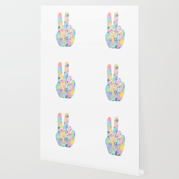 Peace Out Flowers Wallpaper Gallery Image 2