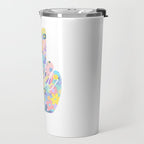 Peace Out Flowers Travel Mug Gallery Image 2