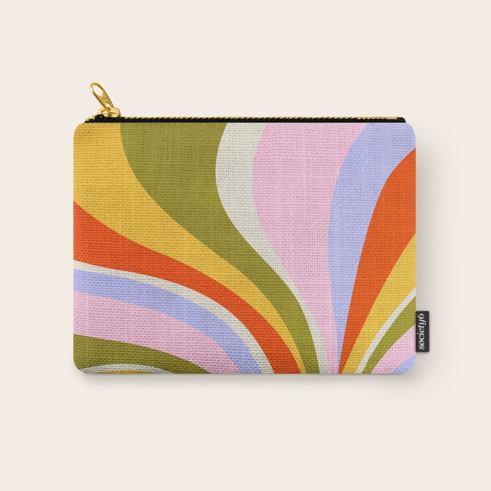 Candy Paint: Sunrise | Mid Century Retro Edition Carry All Pouch Gallery Image 1