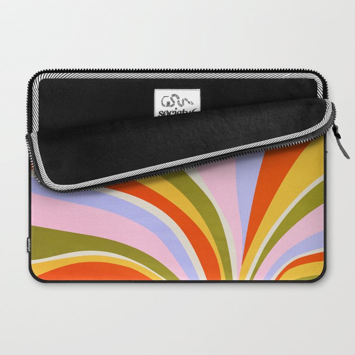 Candy Paint: Sunrise | Mid Century Retro Edition Laptop Sleeve Gallery Image 2