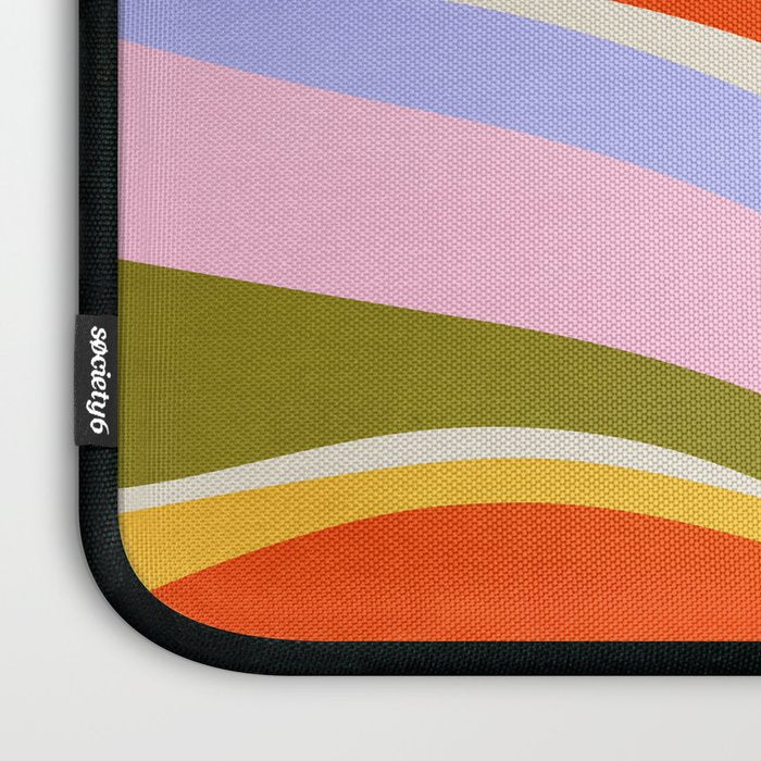 Candy Paint: Sunrise | Mid Century Retro Edition Laptop Sleeve Gallery Image 3