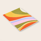 Candy Paint: Sunrise | Mid Century Retro Edition Notebook Gallery Image 3